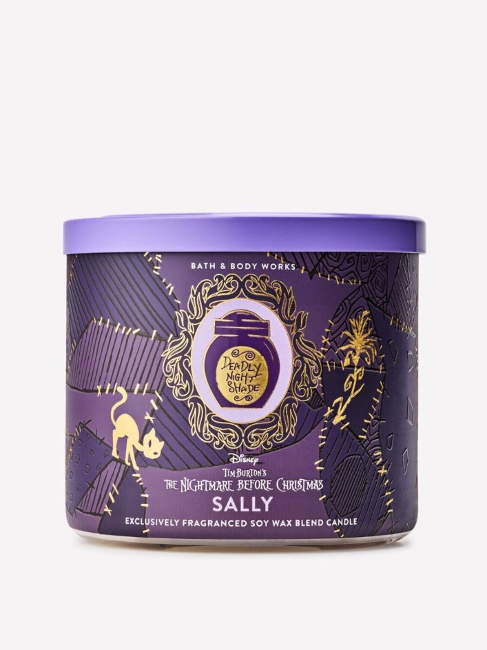 Nightmare before Christmas Sally candle
